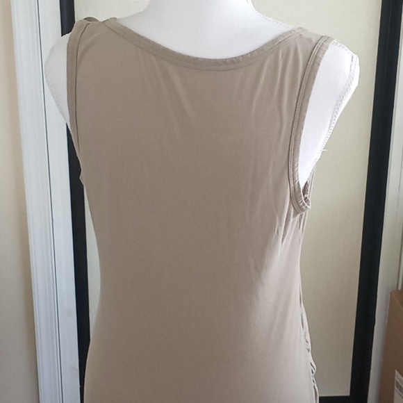 GAP Tan and Olive Sleeveless Top - Picture 3 of 6